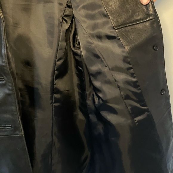 BP Classic Black Leather Jacket - Picture 6 of 7